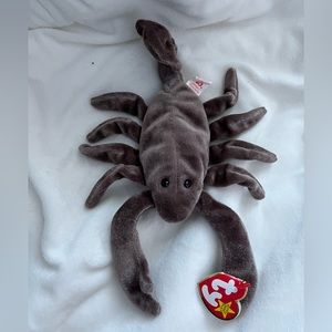Retired Vintage Ty Beanie Baby Stinger the Scorpion